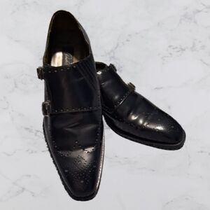 Men's shoes Donald J. Pliner, Size 9, Black, good condition.